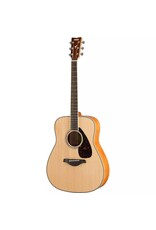Yamaha Yamaha FG840 Natural Folk Guitar Solid Top, Flame Maple B/S