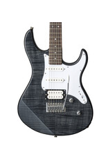 Yamaha Yamaha Pacifica Guitar - Trans Black Flamed Maple Body And Headstock