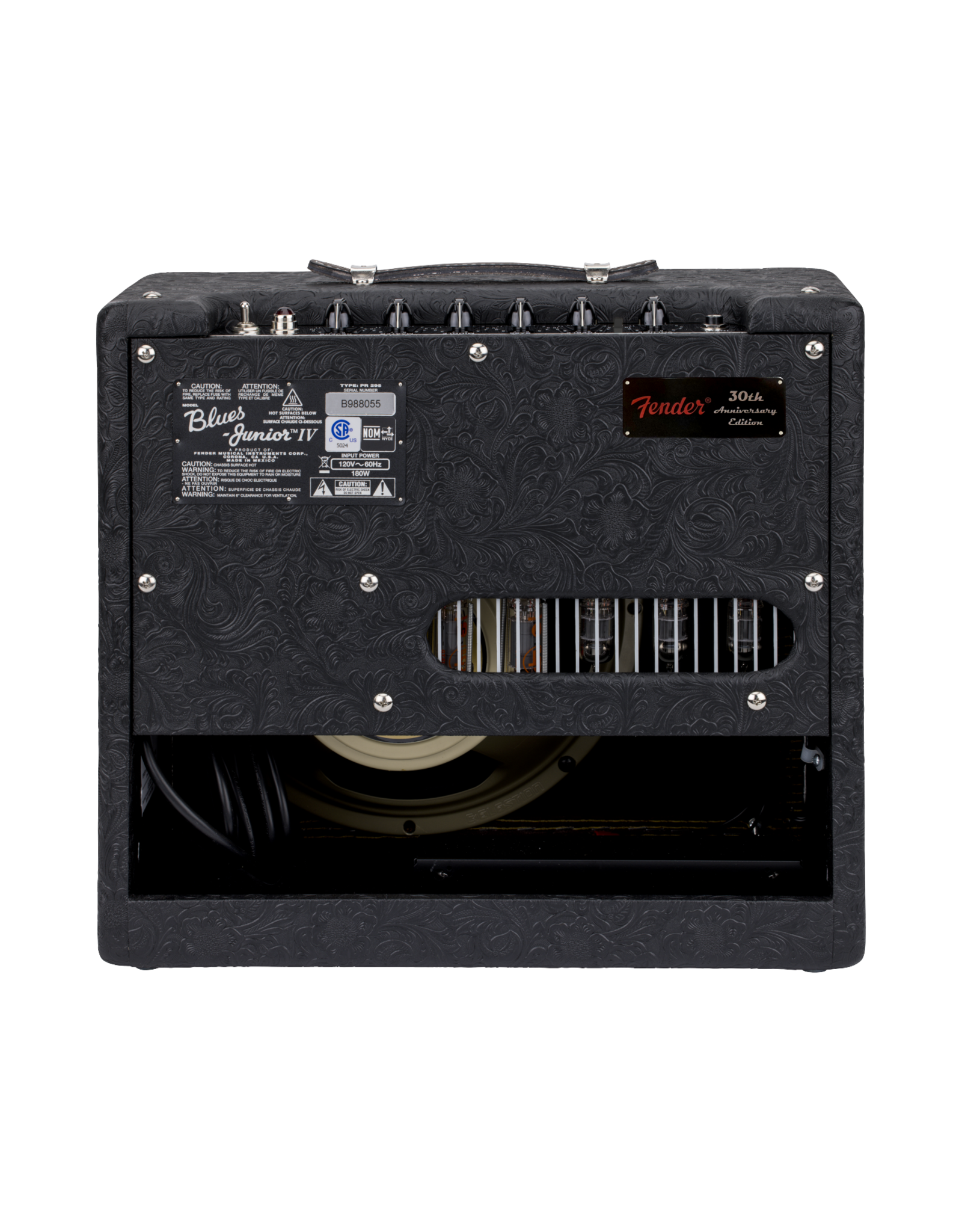 Fender Fender Limited 30th Anniversary Blues Junior IV, Black Western w/ Celestion G12M-65 Creamback