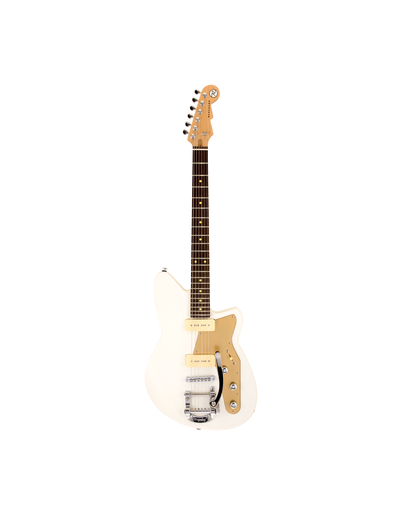 Reverend Reverend Jetstream 290 w/ Bigsby, Transparent White