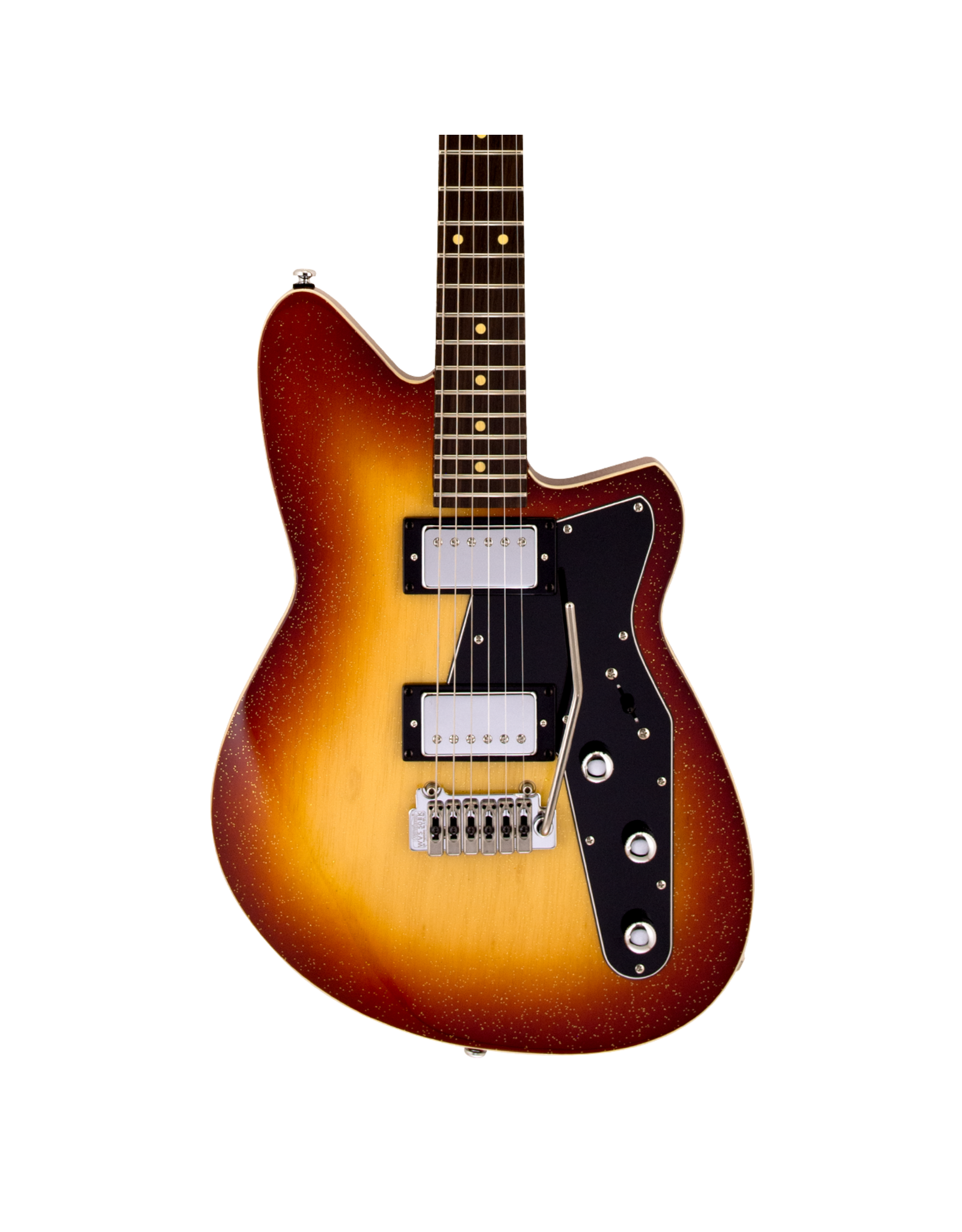 Reverend Reverend Jetstream HB Electric Guitar, Fire Burst Sparkle