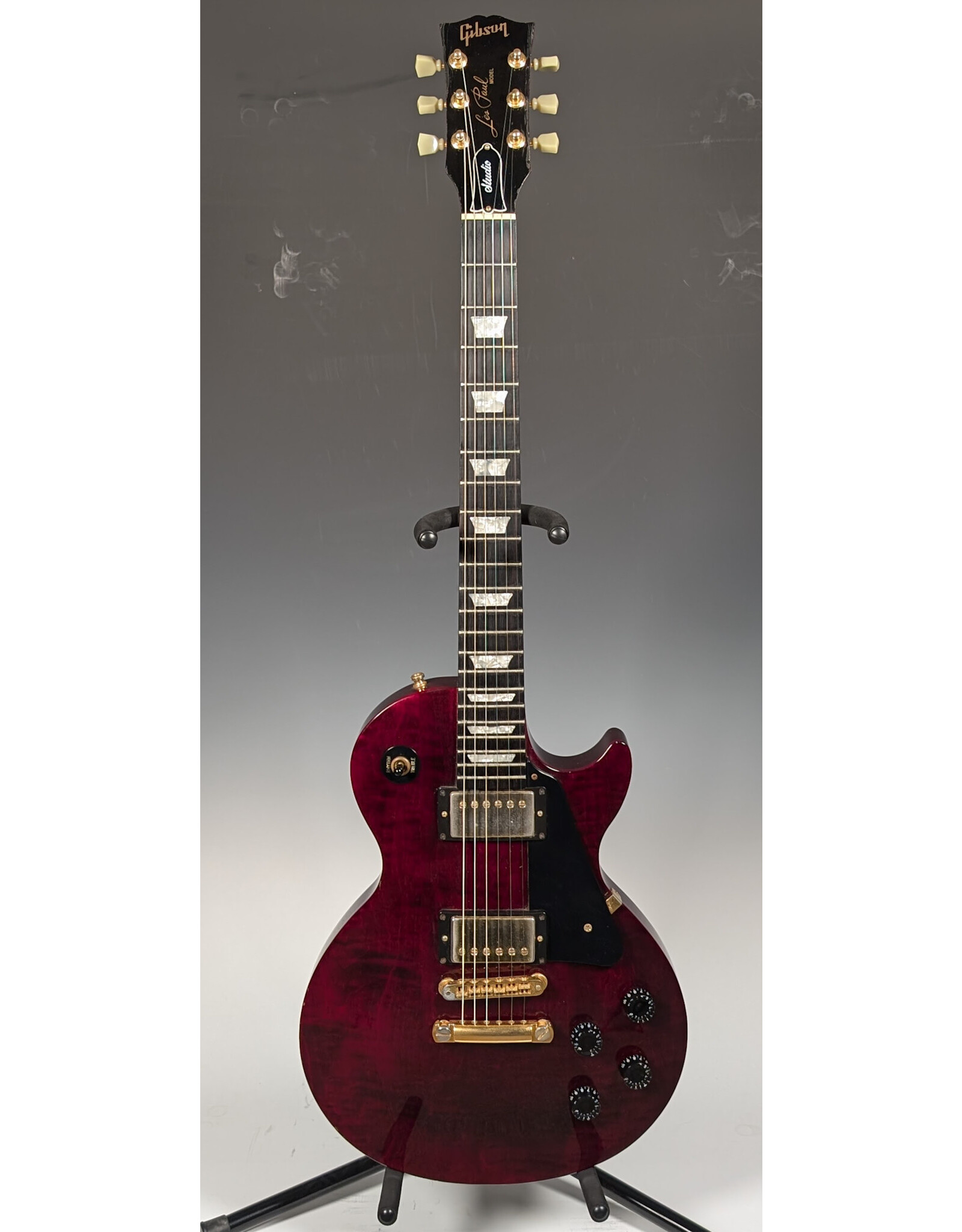 1991 Gibson Les Paul Studio, Wine Red w/ Gig Bag, Used