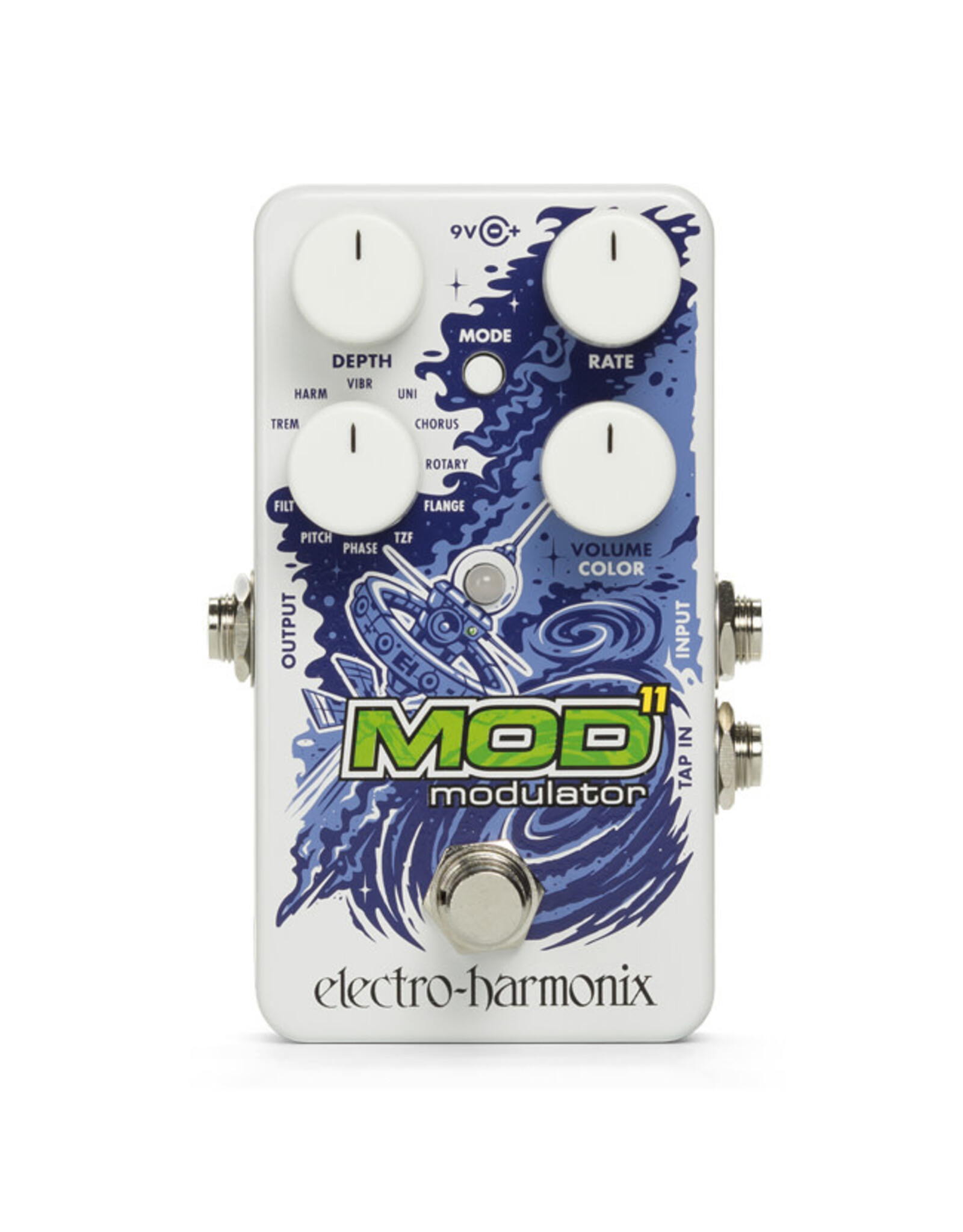 Electro-Harmonix EHX MOD 11 Modulator, 9.6DC-200 PSU Included