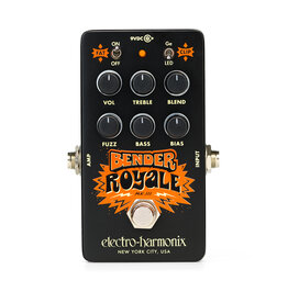 Electro-Harmonix EHX Bender Royale Fuzz, Black