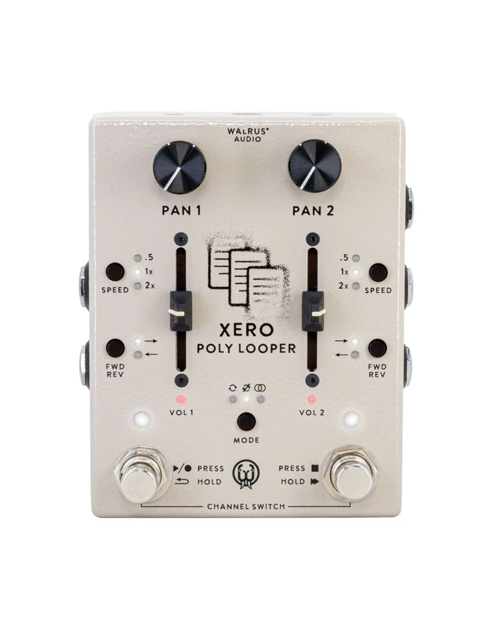 Walrus Audio Walrus Audio Xero Polylooper, Cream