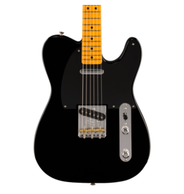 Fender Fender Limited Edition American Vintage II 1951 Telecaster, Flame Maple Fingerboard, Black w/ Vintage Style Tweed HSC