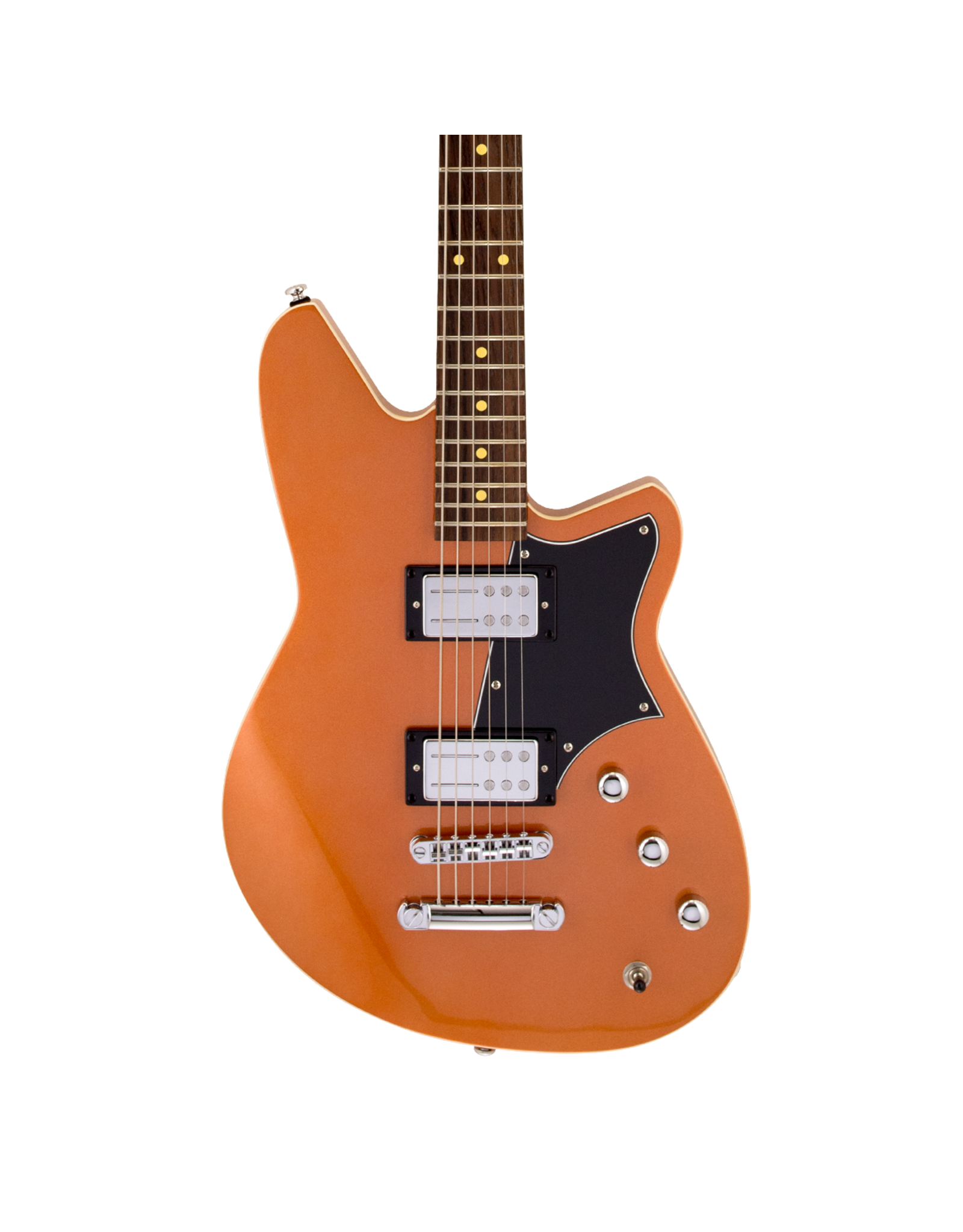 Reverend Reverend Descent RA Baritone Electric Guitar, Metallic Copper Fire, Twin House Music Exclusive
