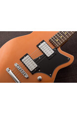 Reverend Reverend Descent RA Baritone Electric Guitar, Metallic Copper Fire, Twin House Music Exclusive