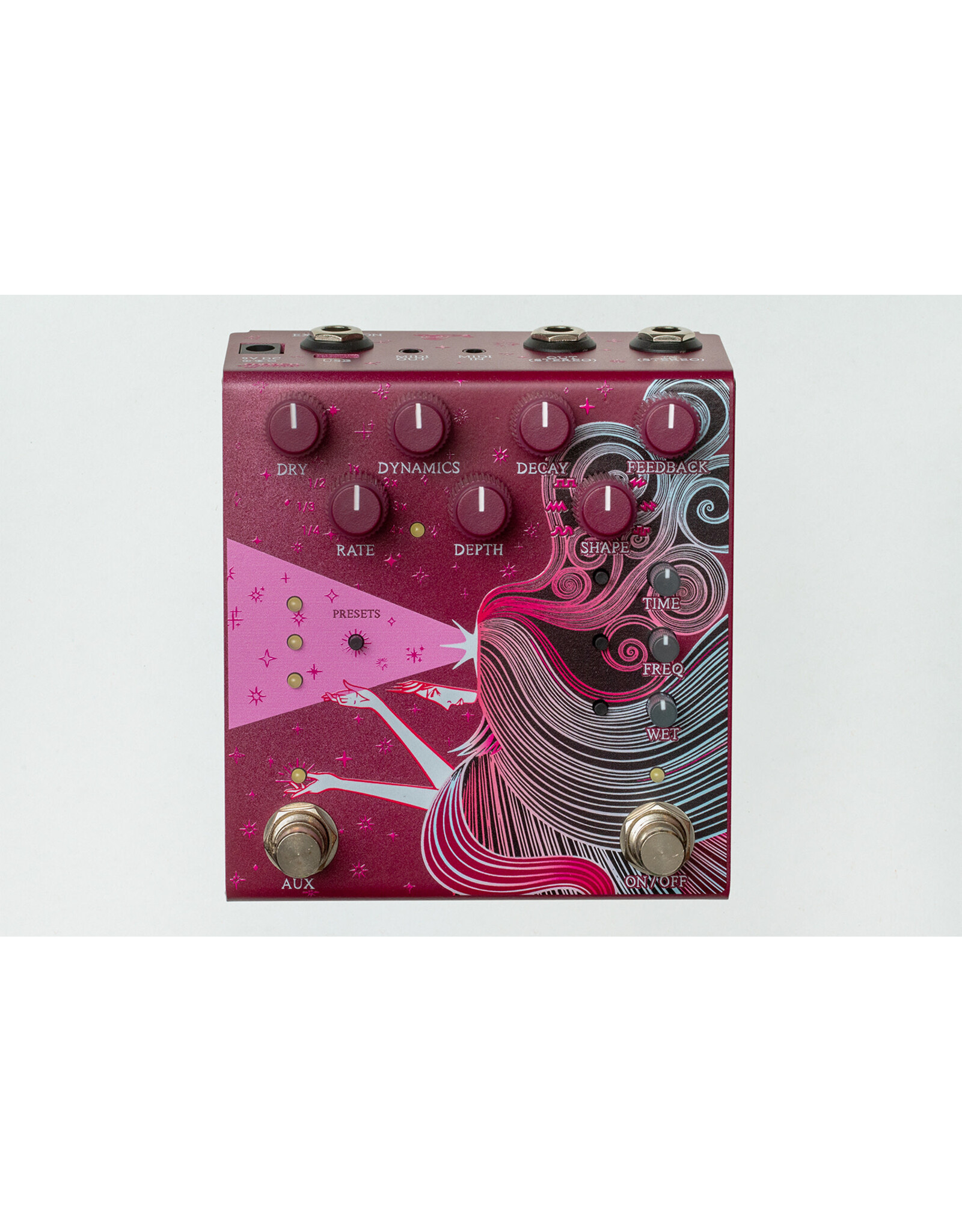 Old Blood Noise Endeavors Old Blood Noise Endeavors Sunlight Stereo Dynamic Reverb - Maroon