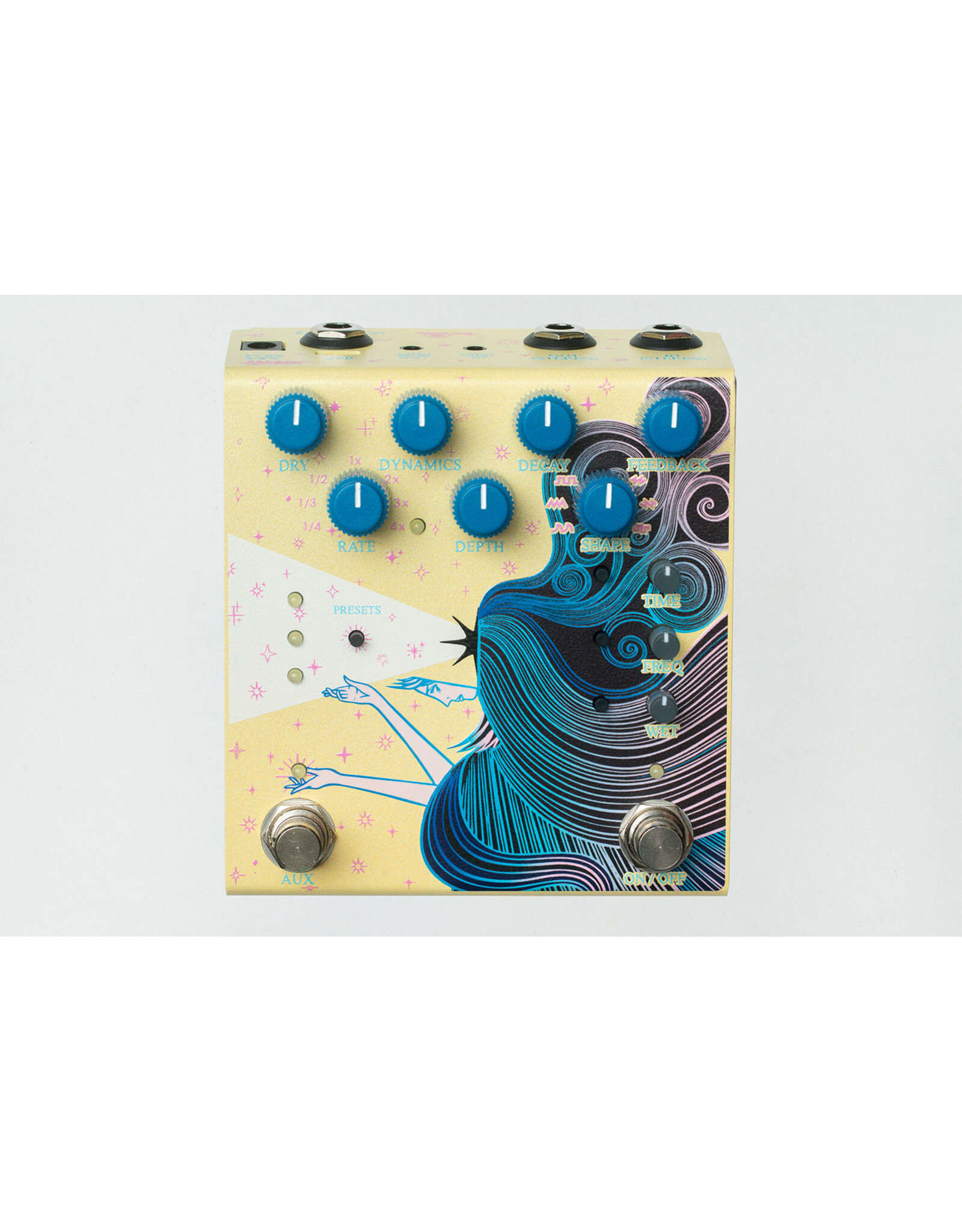 Old Blood Noise Endeavors Old Blood Noise Endeavors Sunlight Stereo Dynamic Reverb - Yellow