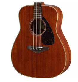 Yamaha Yamaha FG850 Mahogany Folk Guitar, Solid Mahogany Top