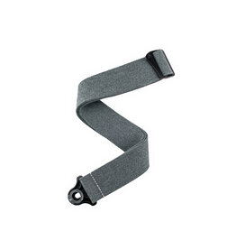D'Addario D'Addario Auto Lock Guitar Strap, Metal Grey