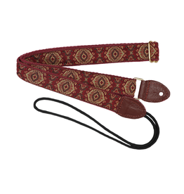 Souldier Souldier Jaipur Maroon F-Style Mandolin Strap