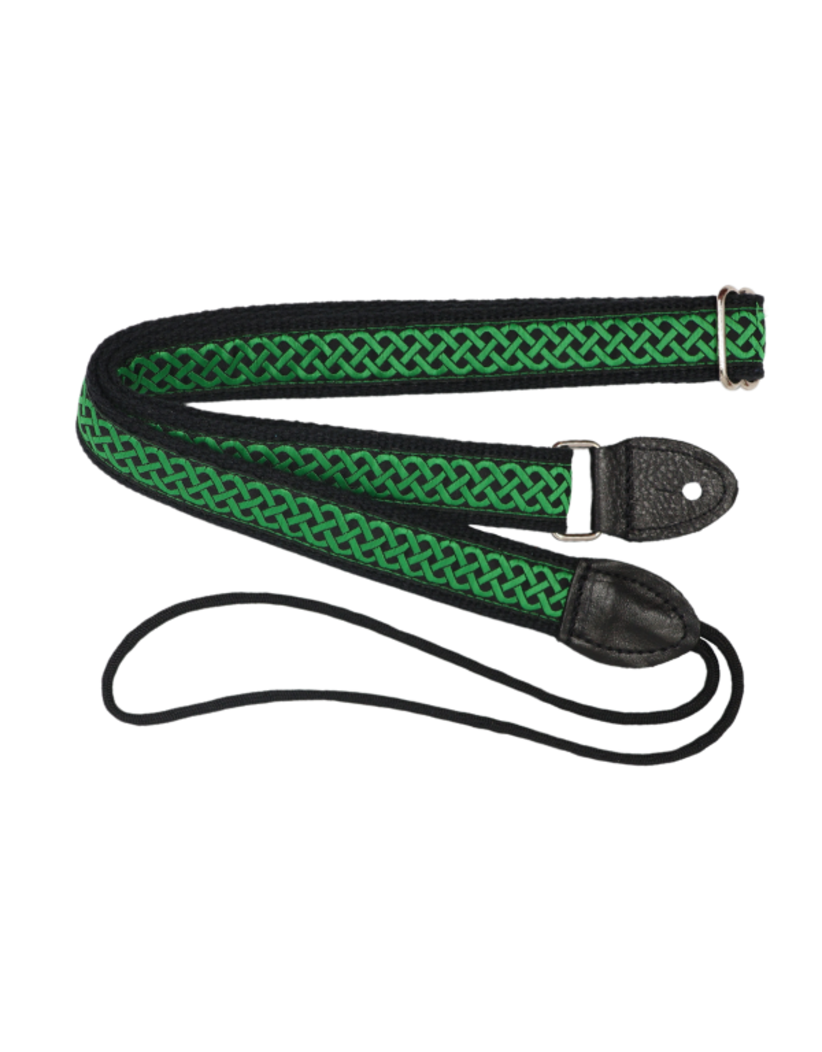 Souldier Souldier Celtic Knot Green F-Style Mandolin Strap
