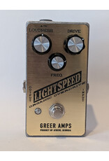 Greer Amplification Greer Lightspeed Organic Overdrive, Brushed Gold and Black w/ Box, Used