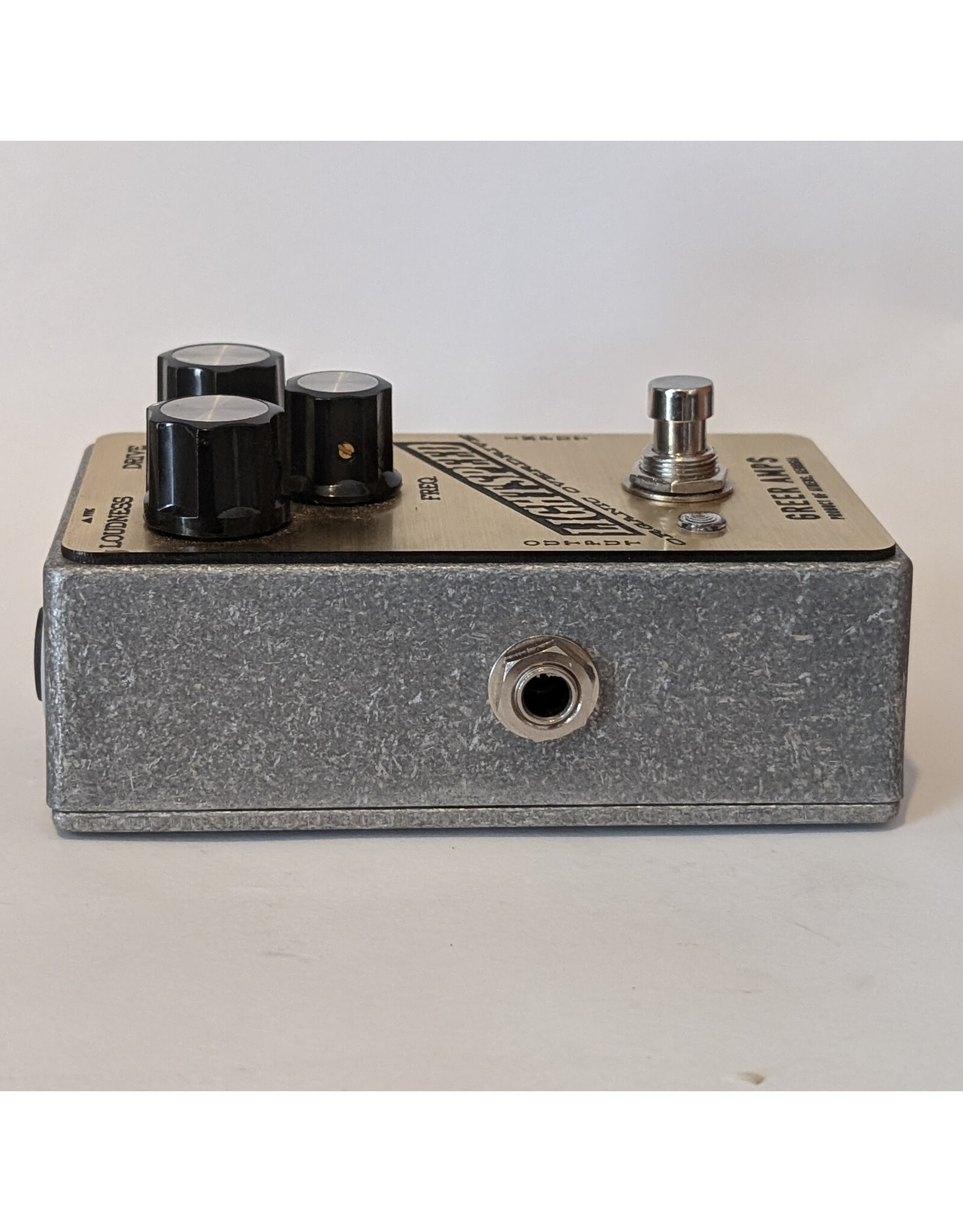 Greer Amplification Greer Lightspeed Organic Overdrive, Brushed Gold and Black w/ Box, Used