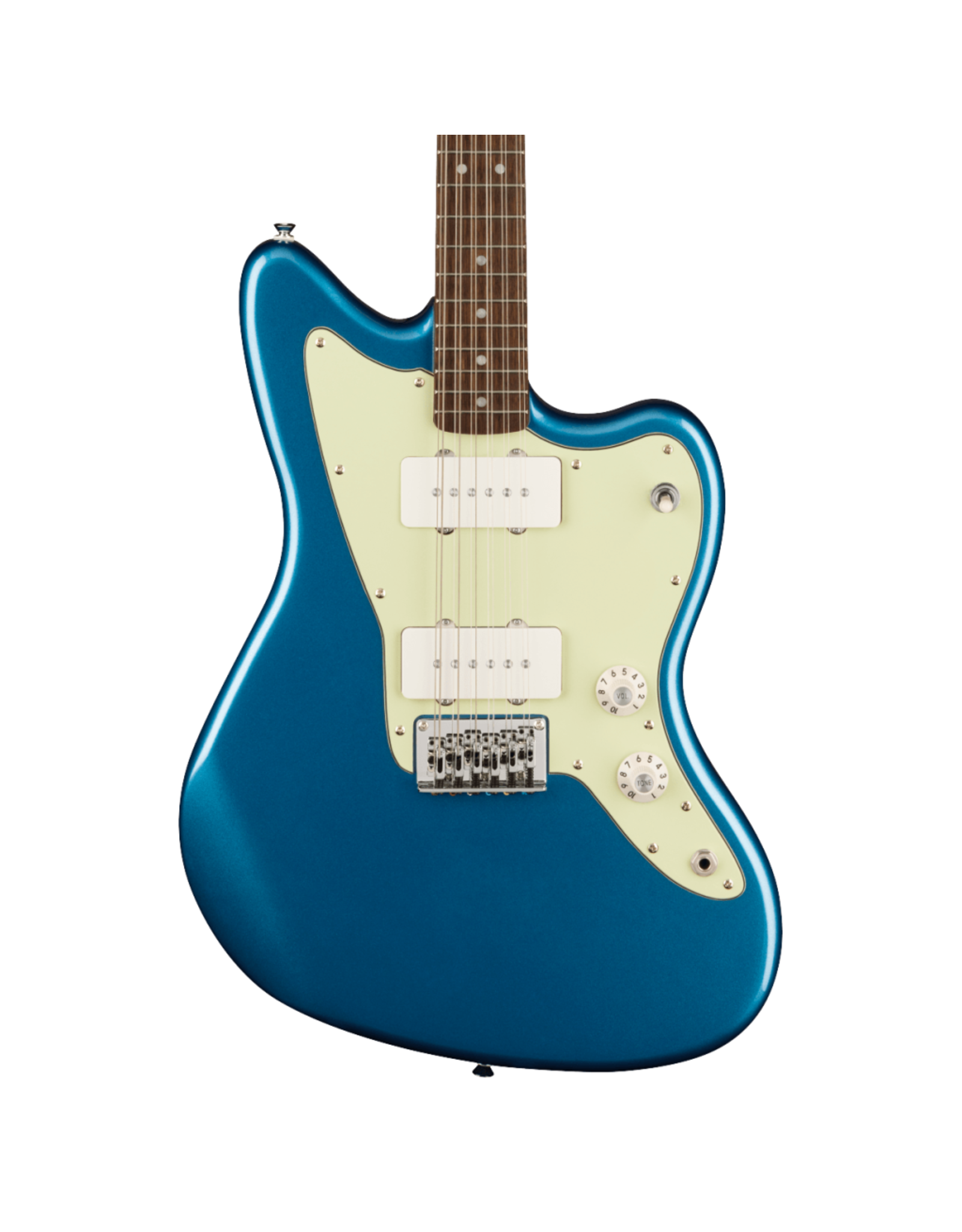 Squier Squier Paranormal Jazzmaster XII, Mint Pickguard, Lake Placid Blue