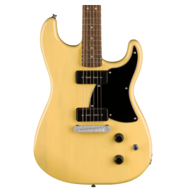 Squier Squier Paranormal Strat-O-Sonic, Black Pickguard, Vintage Blonde
