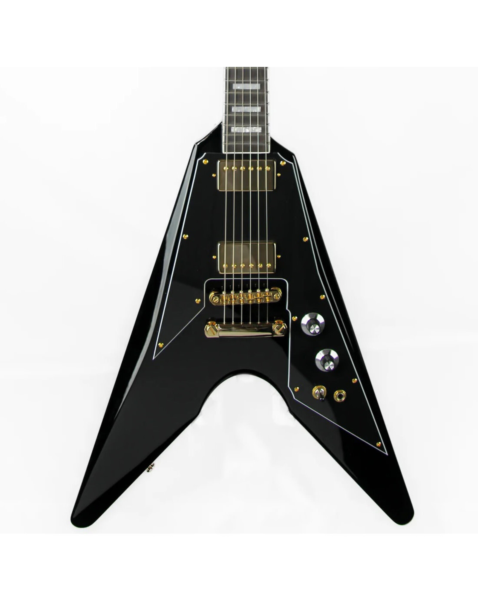 Dunable Dunable Asteroid DE, Gloss Black, Gold Hardware, Pearl Block, w/ Dunable Gig Bag