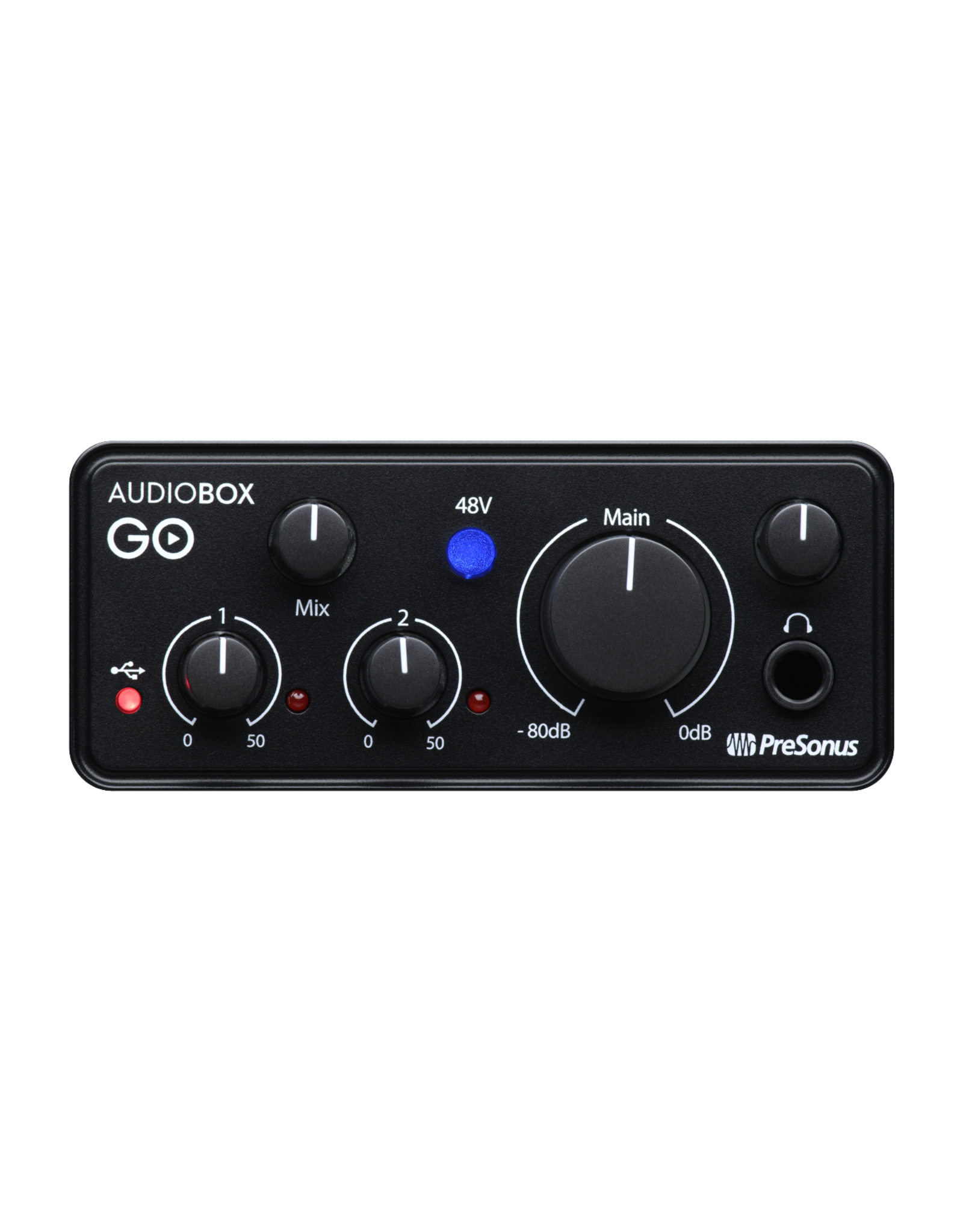 Presonus Presonus AudioBox GO Portable USB-C Interface, Black