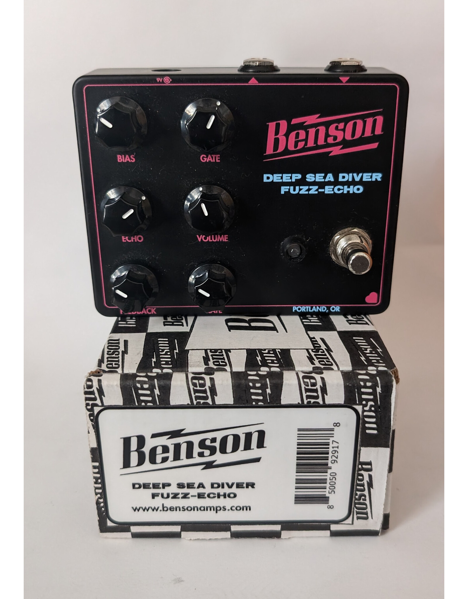 Benson Amps Benson Deep Sea Diver Fuzz-Echo w/ Box, Used