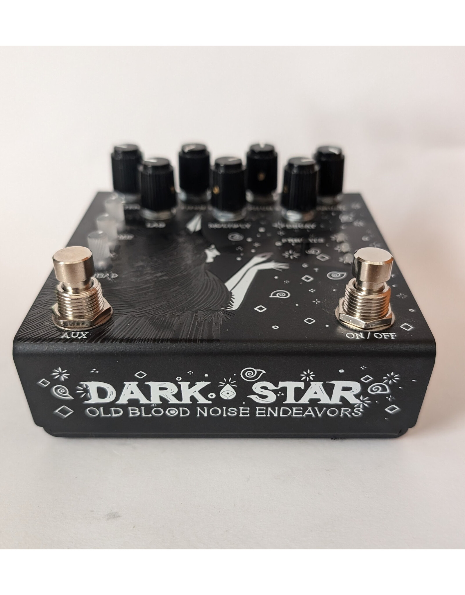 Old Blood Noise Endeavors Old Blood Noise Endeavors Dark Star Stereo Reverb, Black w/ Box, Used
