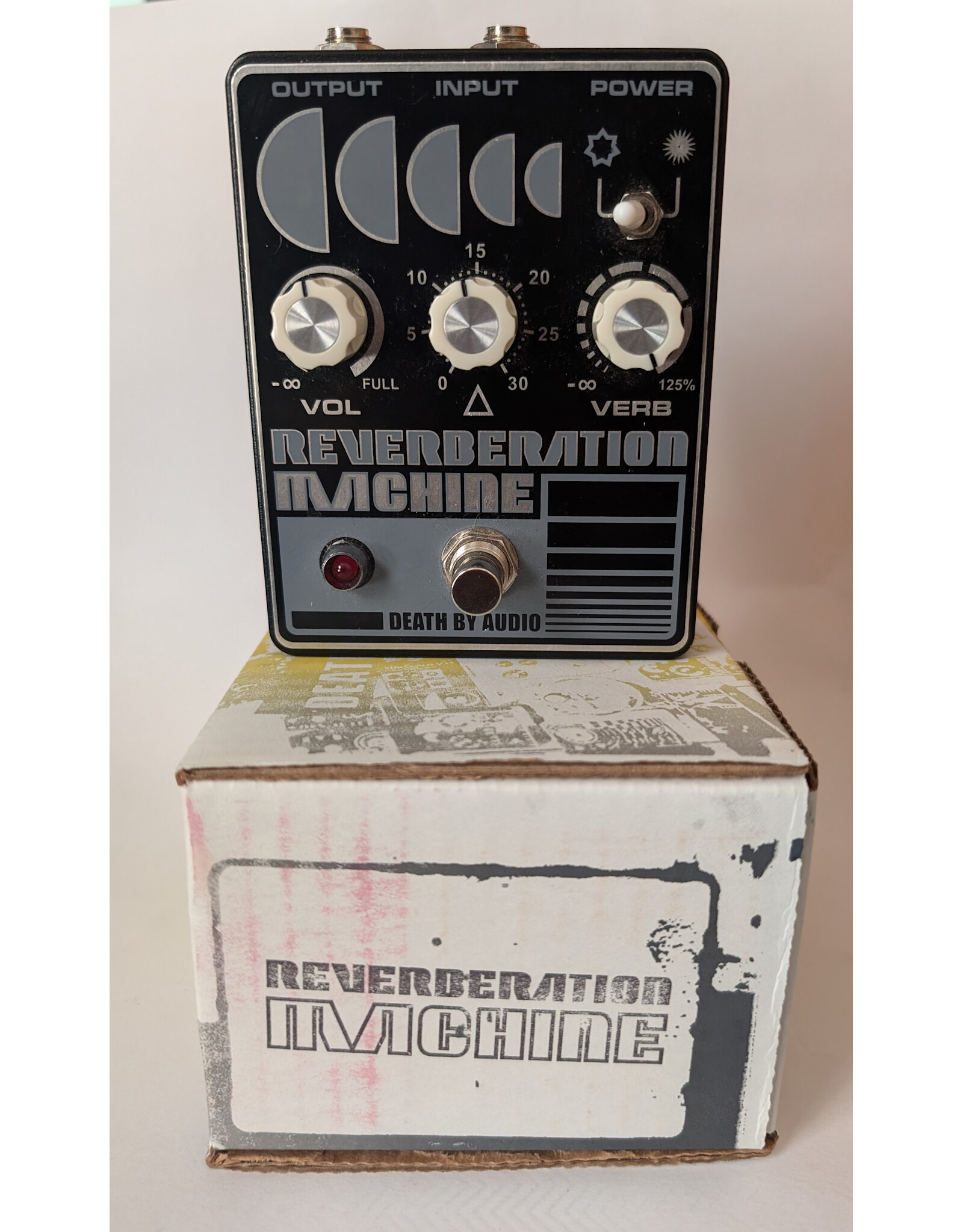 Death By Audio Death By Audio Reverberation Machine w/ Box, Used
