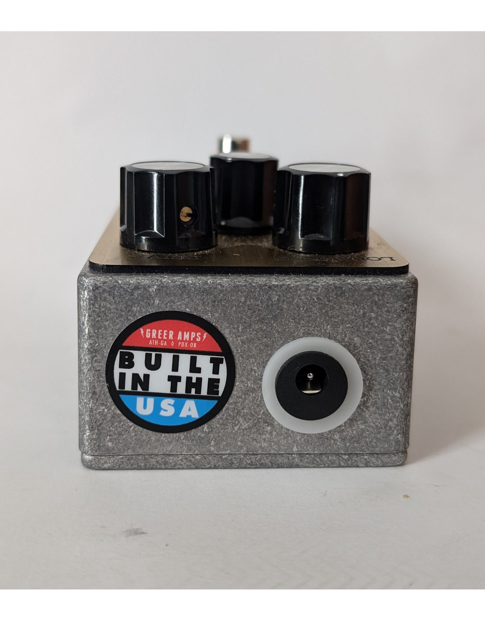 Greer Amplification Greer Lightspeed Organic Overdrive, Twin House Music Exclusive Brushed Gold w/ Box, Used