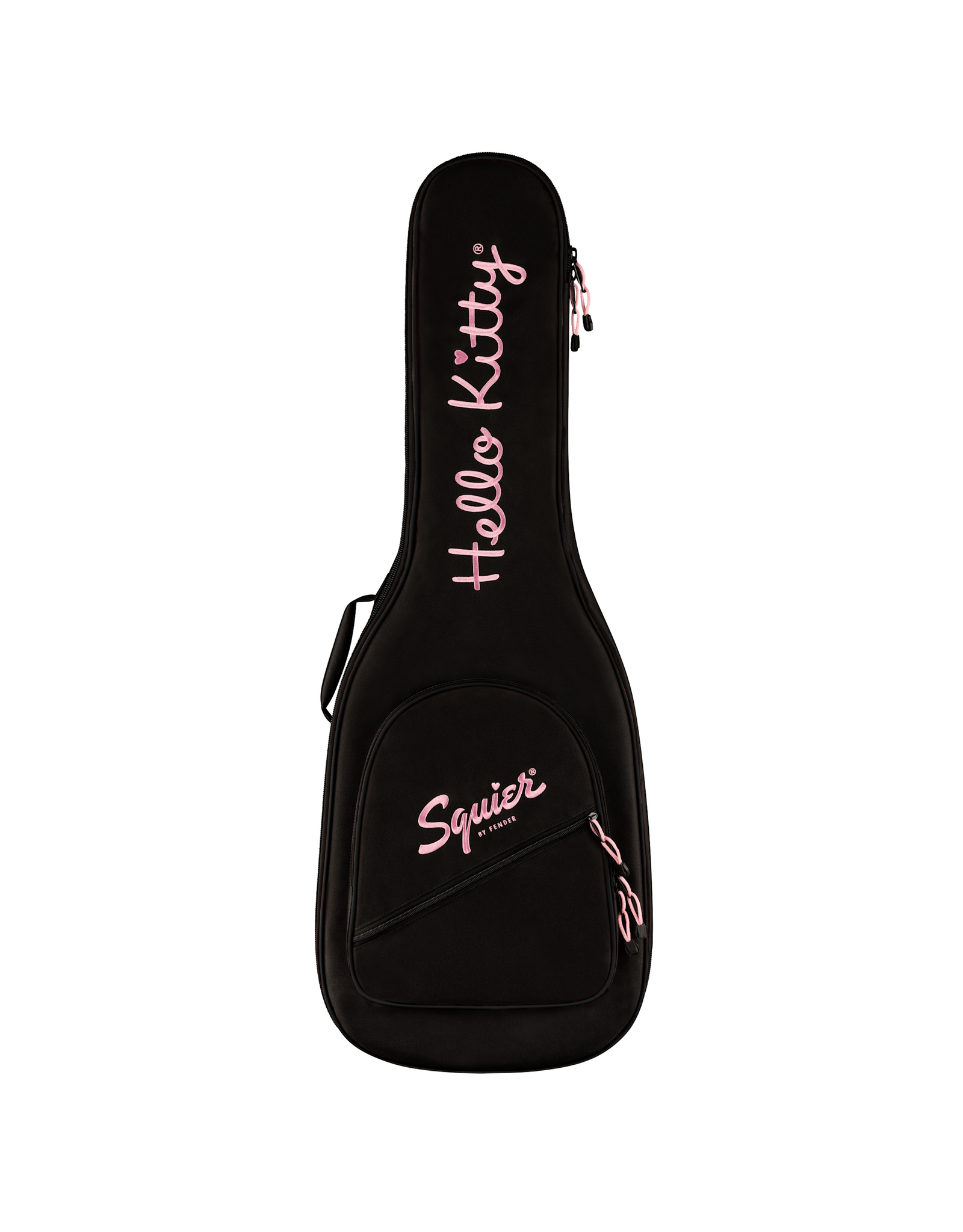 Squier Fender x Hello Kitty White Stratocaster w/ Deluxe Hello Kitty Gig Bag