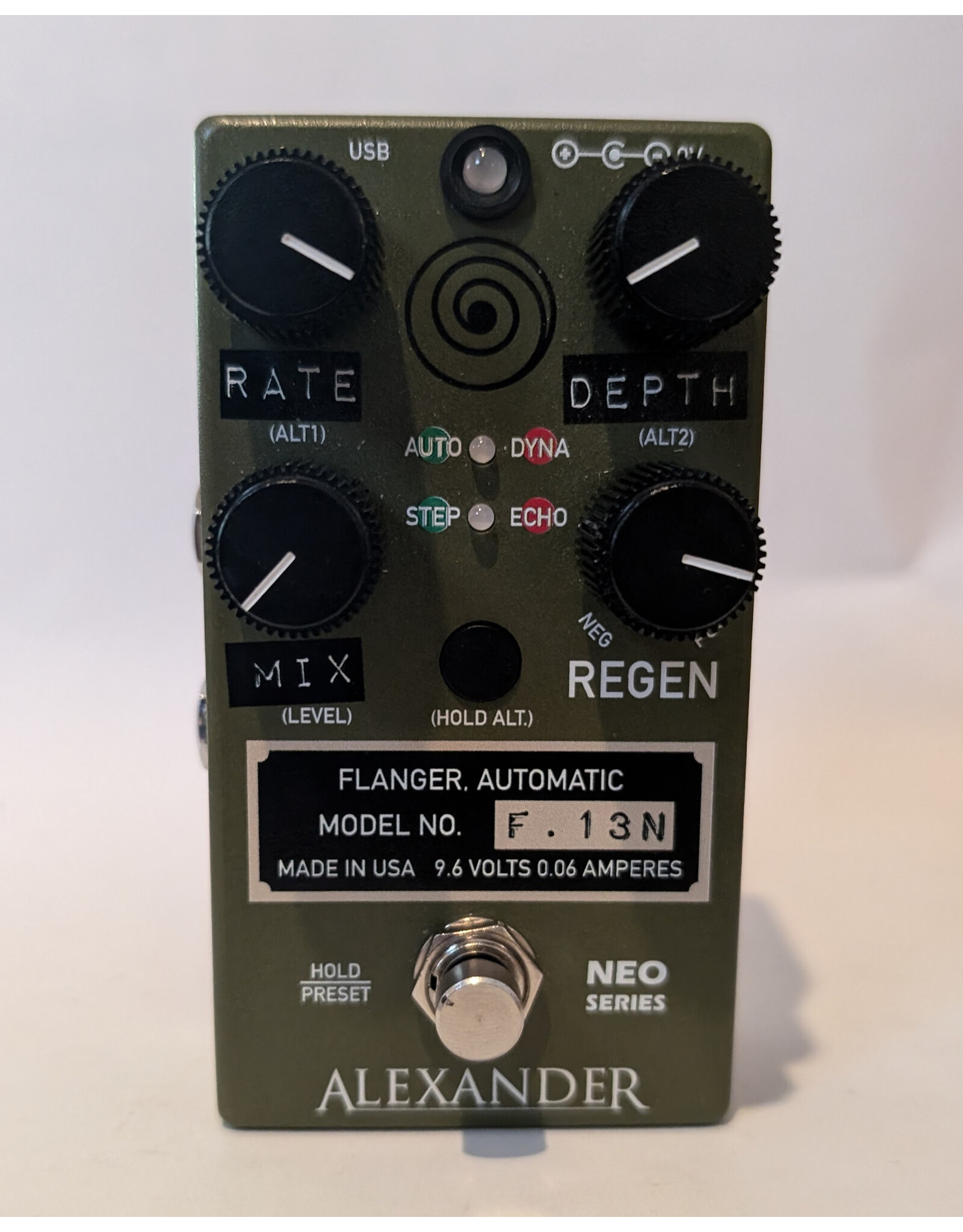 Alexander Pedals Alexander F-13 Flanger, Used