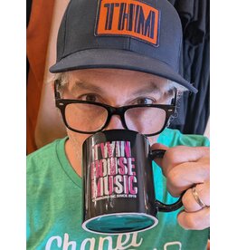 Twin House Music Twin House Music Coffee Mug, 11 oz, Black
