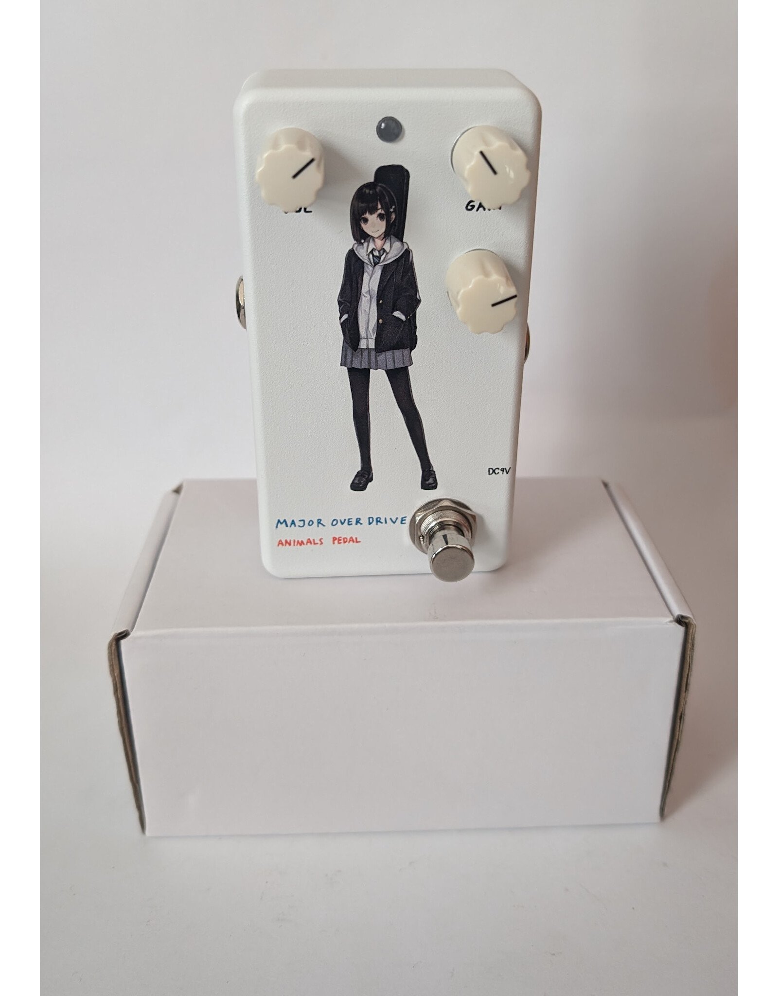 Animals Pedal Major Overdrive, Custom "Alice White" Art, w/ Box, Used
