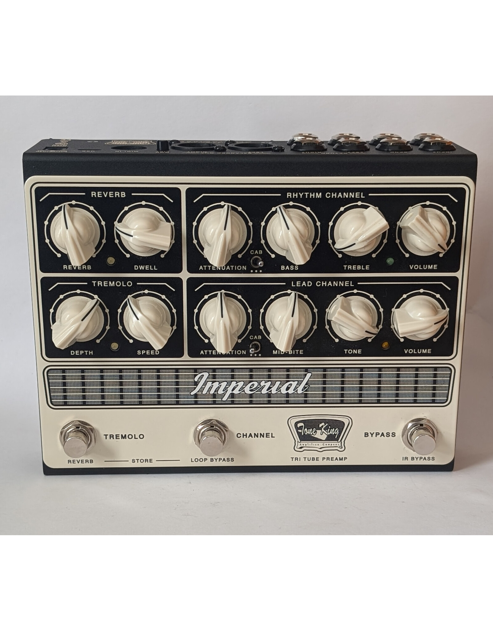 Tone King Tone King Imperial Tri-Tube Preamp Pedal w/ Box and Power Supply, Used