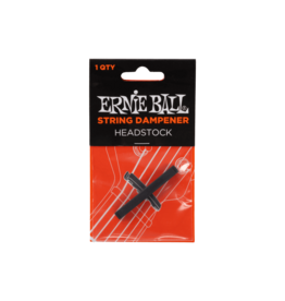 Ernie Ball Ernie Ball String Dampener - Guitar Headstock