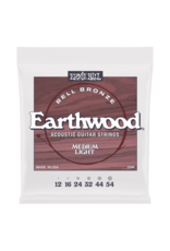 Ernie Ball Ernie Ball Medium Light Earthwood Bell Bronze Acoustic Guitar Strings 12-54