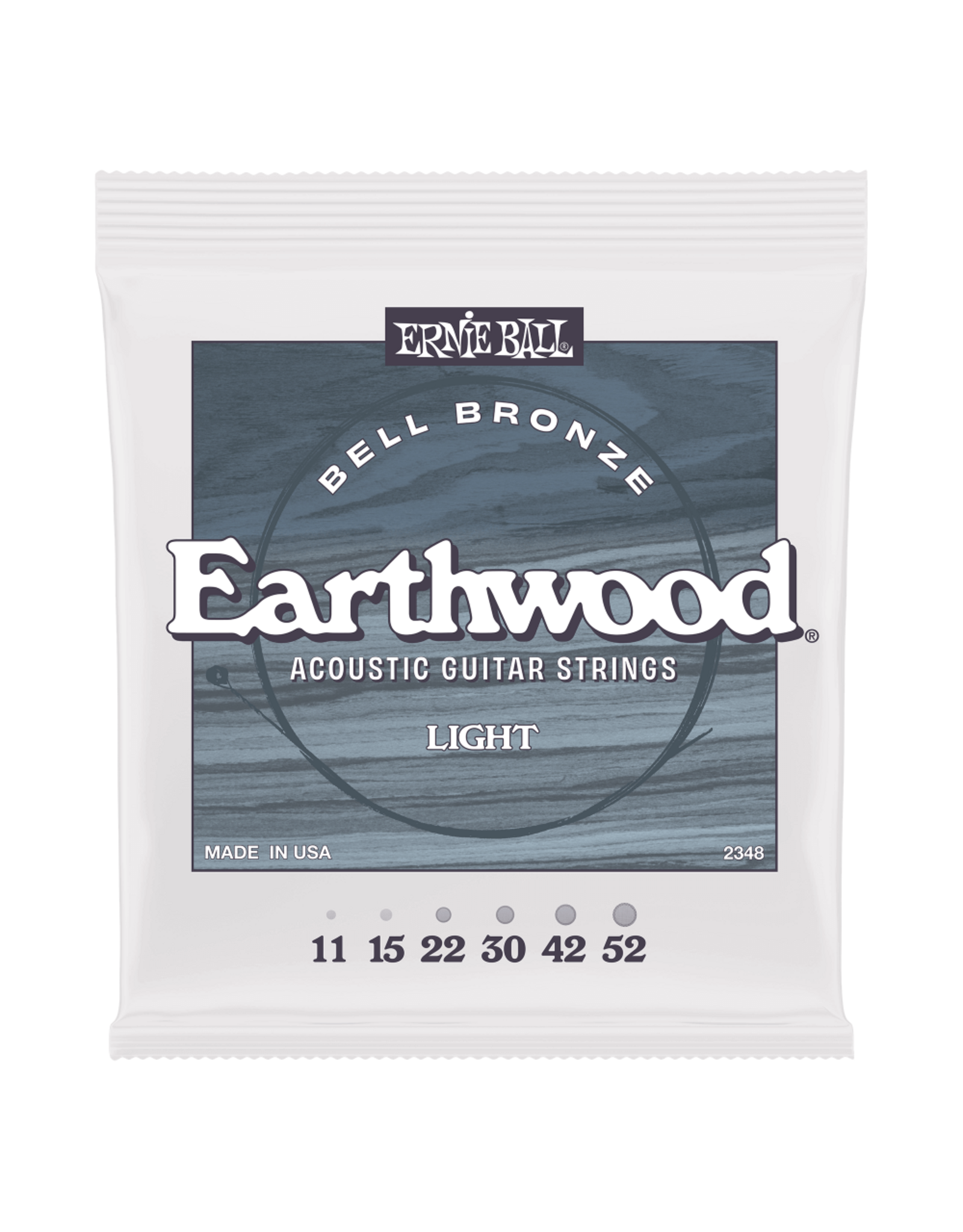 Ernie Ball Ernie Ball Light Earthwood Bell Bronze Acoustic Guitar Strings 11-52