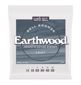 Ernie Ball Ernie Ball Light Earthwood Bell Bronze Acoustic Guitar Strings 11-52