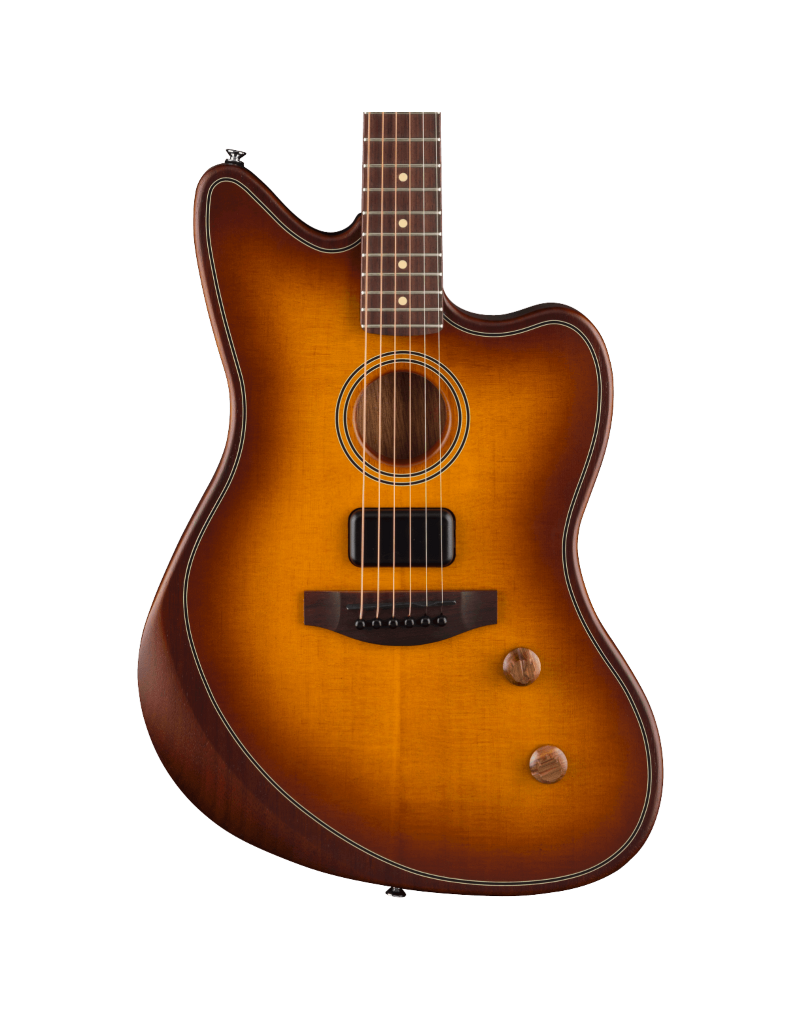 Fender Fender Acoustasonic Standard Jazzmaster,  Honey Burst