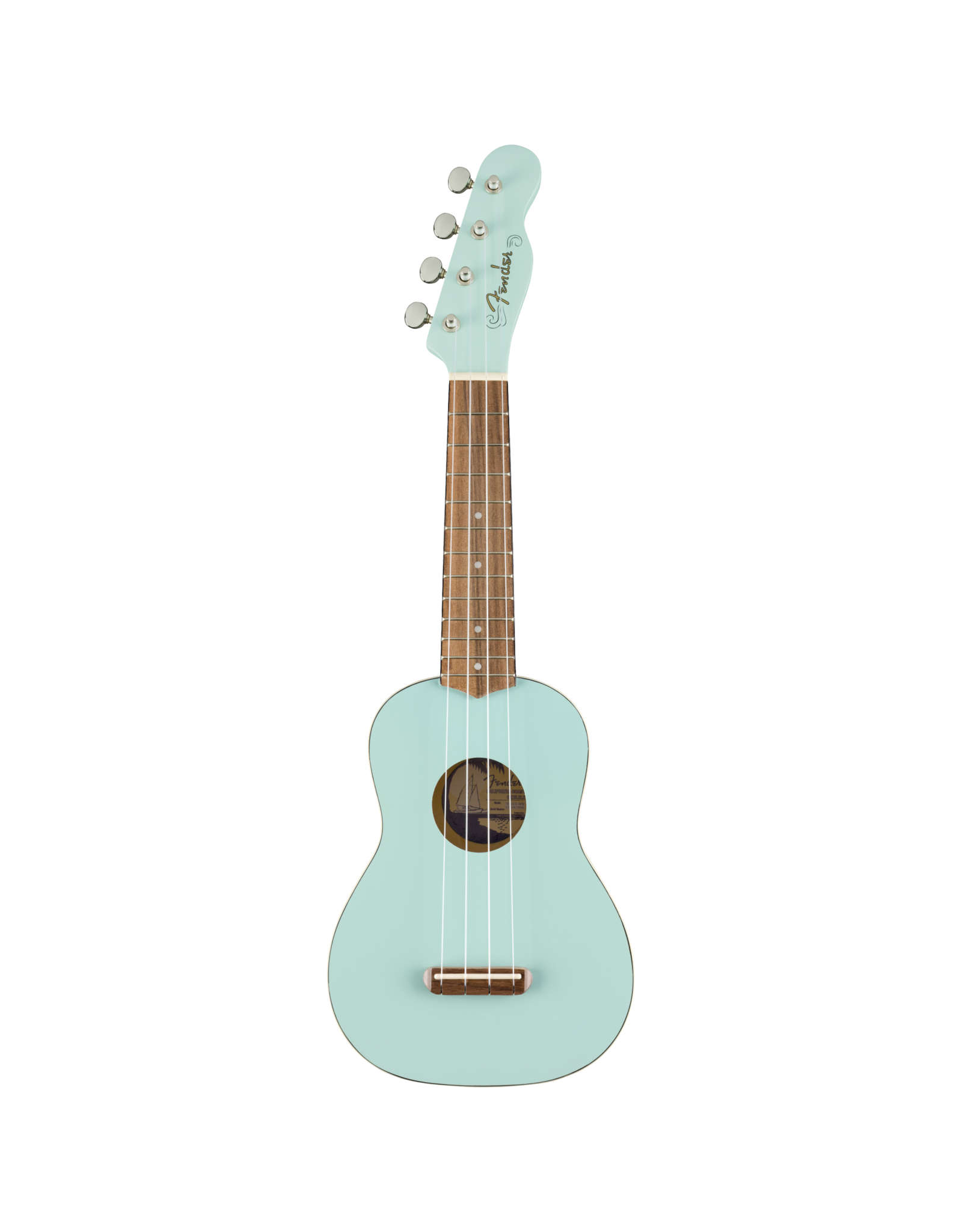 Fender Fender Venice Soprano Uke, Daphne Blue