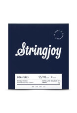 Stringjoy Stringjoy Heavy Gauge (55-110) 4 String Extra Long Scale Nickel Wound Bass Guitar Strings