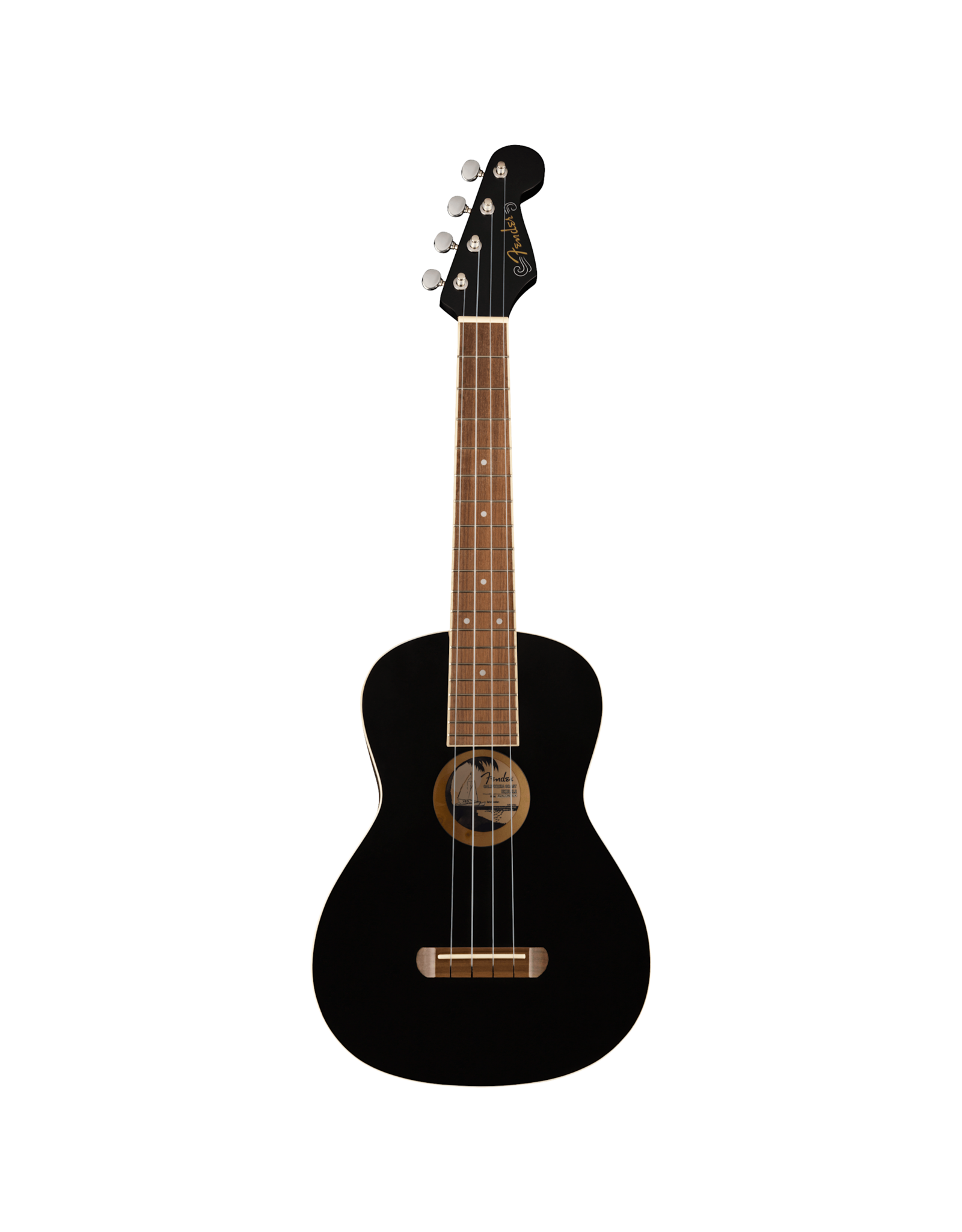 Fender Fender Avalon Tenor Ukulele, Black
