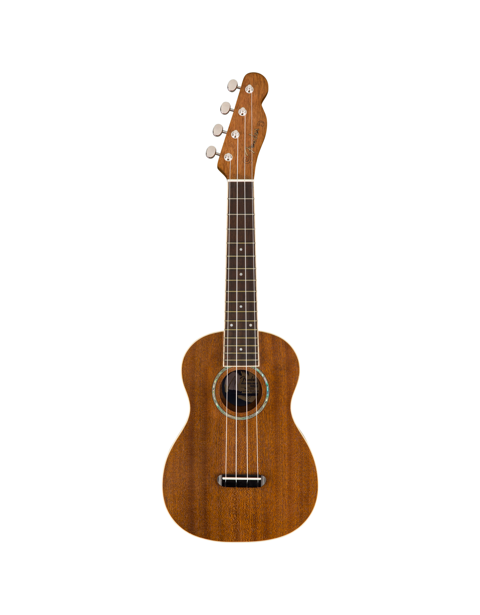 Fender Fender Zuma Concert Ukulele, Natural