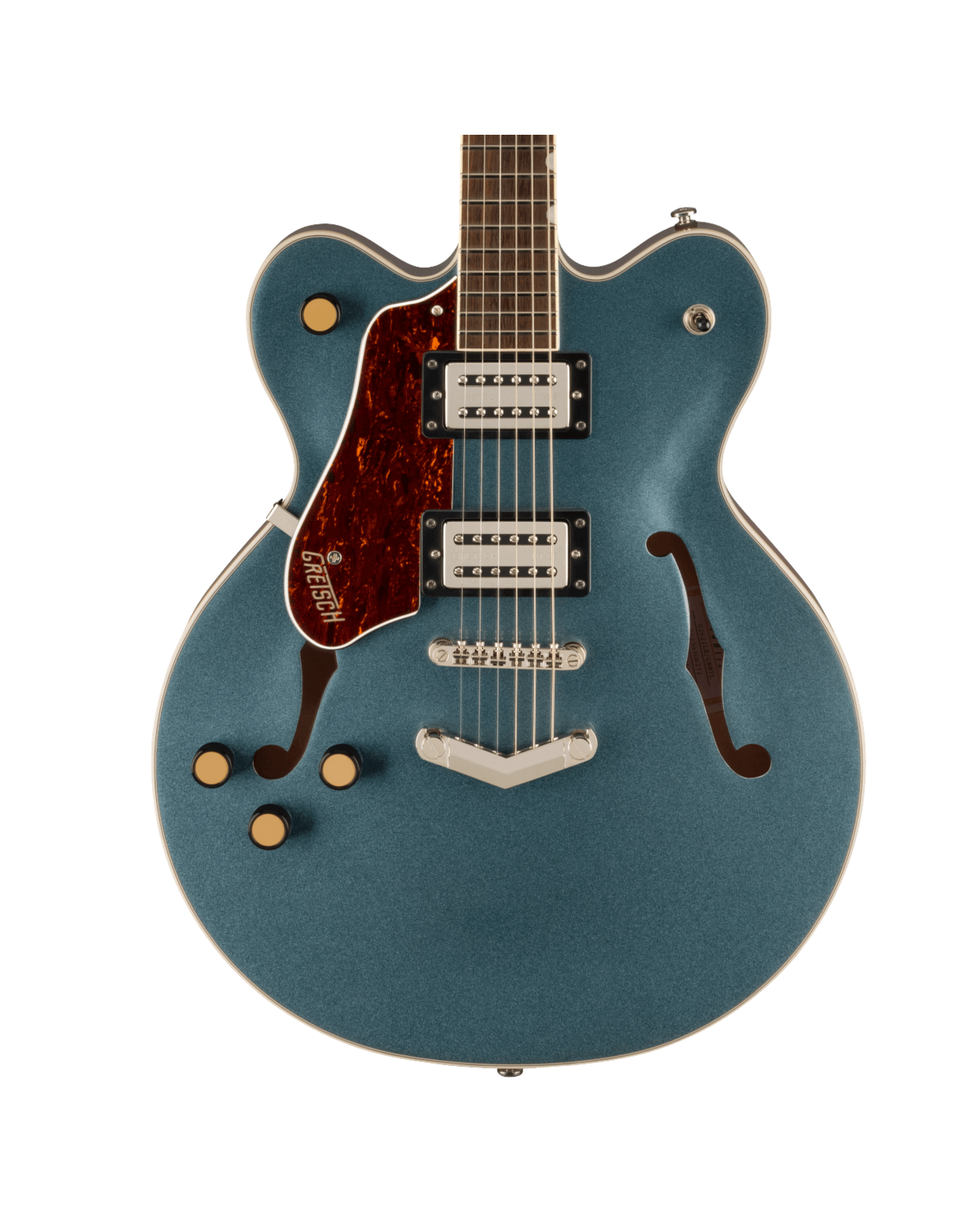 Gretsch Gretsch G2622LH Streamliner Center Block Double-Cut with V-Stoptail, Left-Handed, Broad'Tron™ BT-3S Pickups,