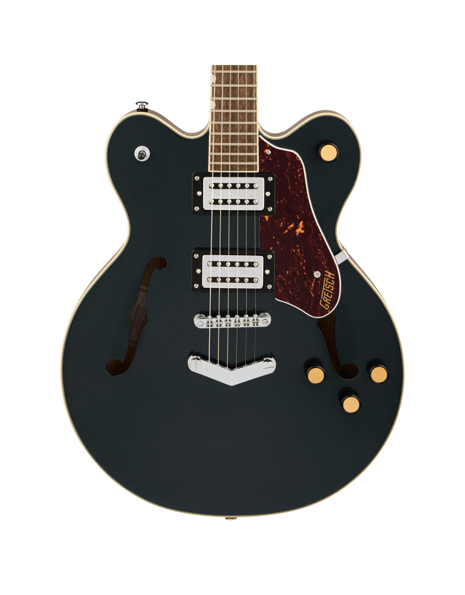 Gretsch Gretsch G2622 Streamliner Center Block Double-Cut with V-Stoptail, Broad’Tron BT-3S Pickups, Midnight Sapphire