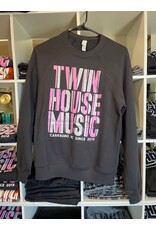 Twin House Music Twin House Music 2025 Logo Raglan Sweatshirt, Black