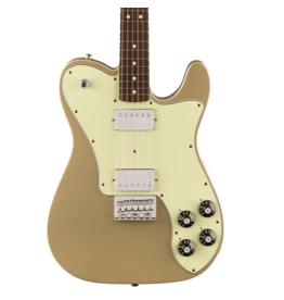 Fender Fender Chris Shiflett Telecaster Deluxe, Rosewood Fingerboard, Shoreline Gold w/ HSC - Open Box