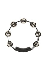 Rhythm Tech Rhythm Tech TC4018 True Colors Tambourine. Black 8"