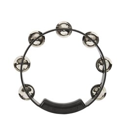 Rhythm Tech Rhythm Tech TC4018 True Colors Tambourine. Black 8"
