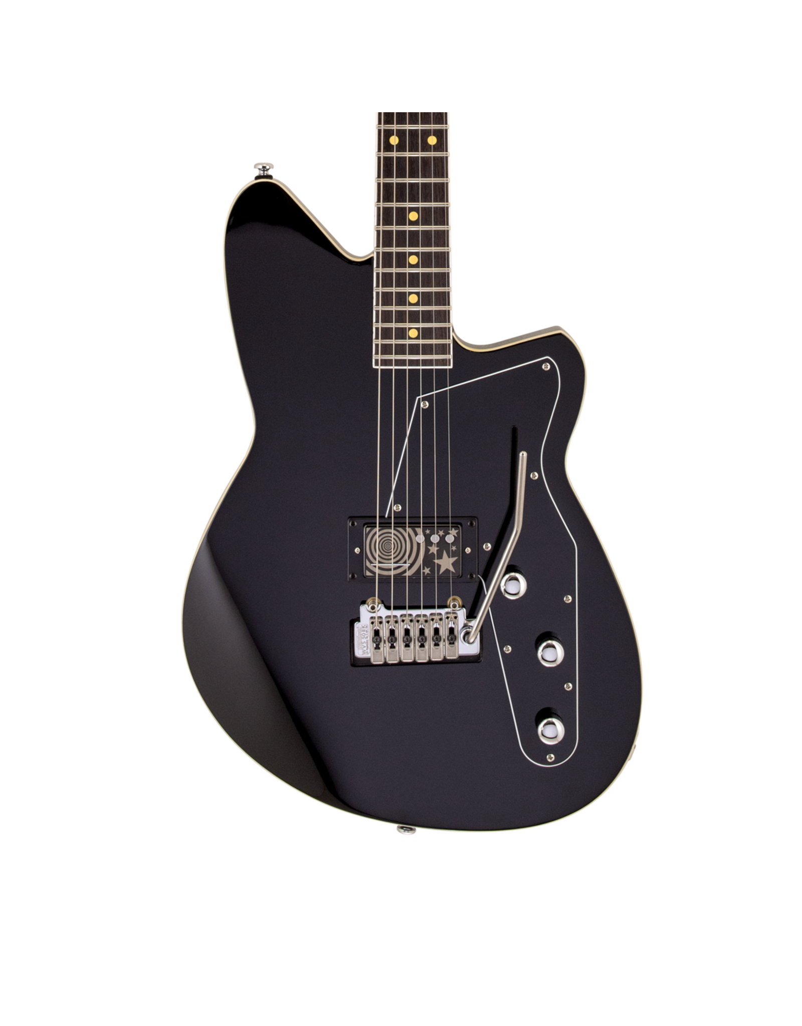 Reverend Reverend Ken's Special, Ken Haas Signature Guitar, Midnight Black