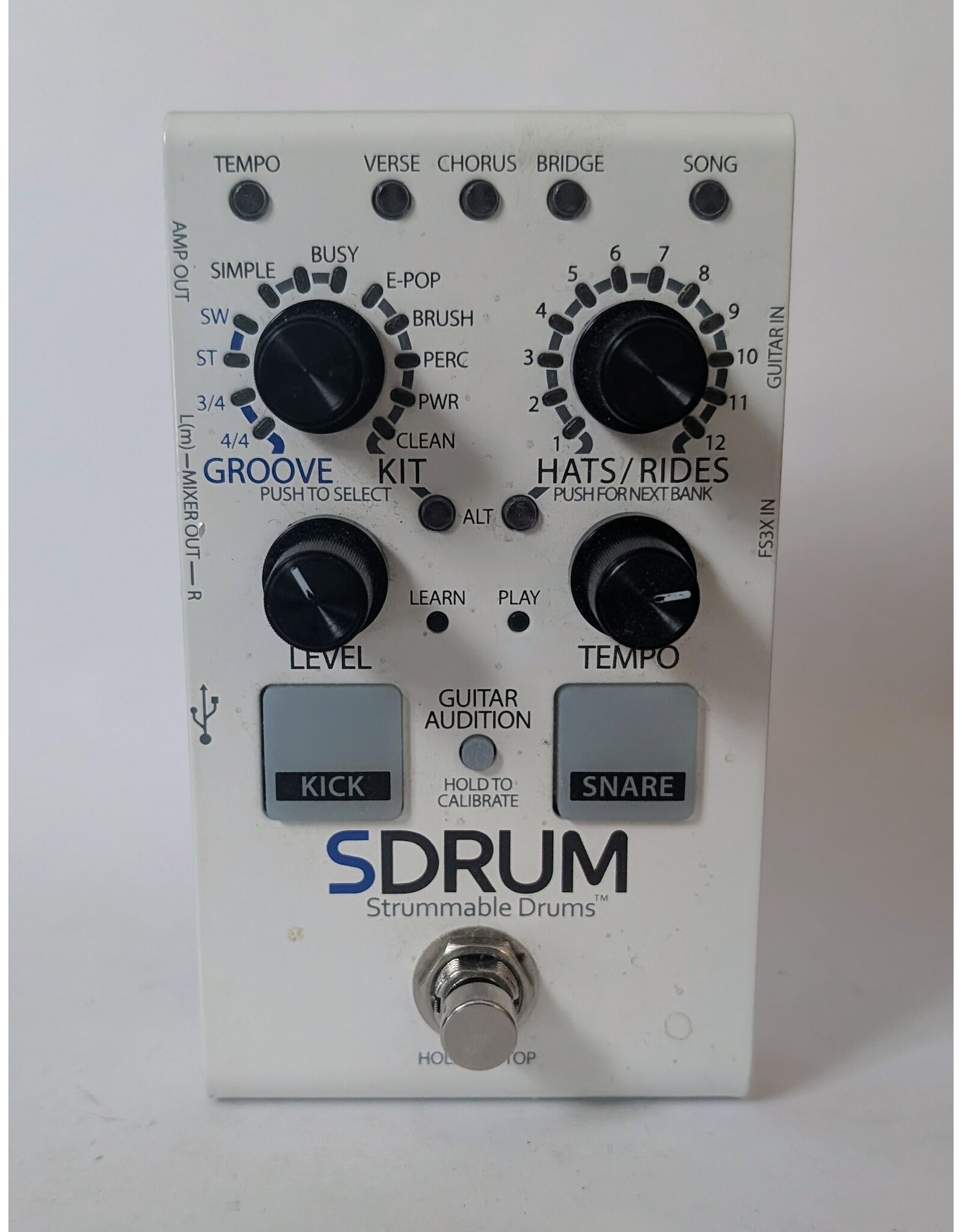 Digitech Digitech SDRUM Strummable Drums, Used